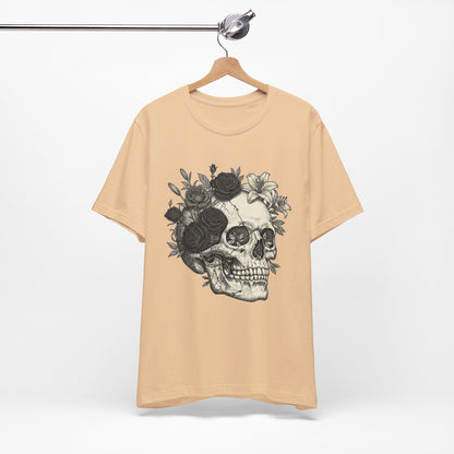 Skull Floral Tee