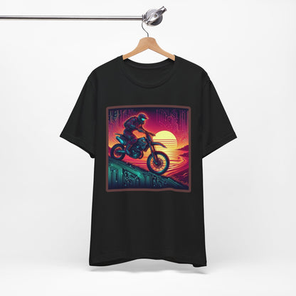 Adventure Awaits: Motorcycle Sunset