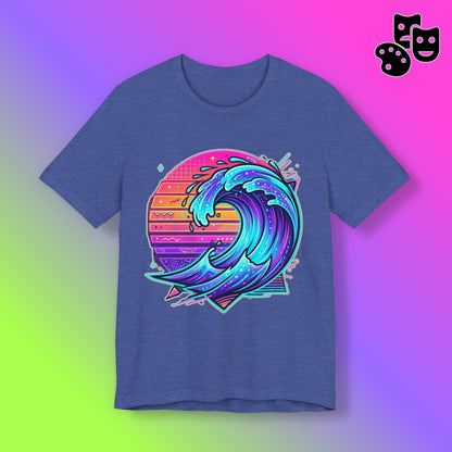 Retro Sunset Wave