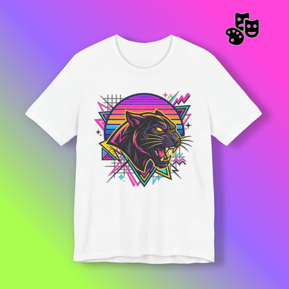 Retro Neon Panther