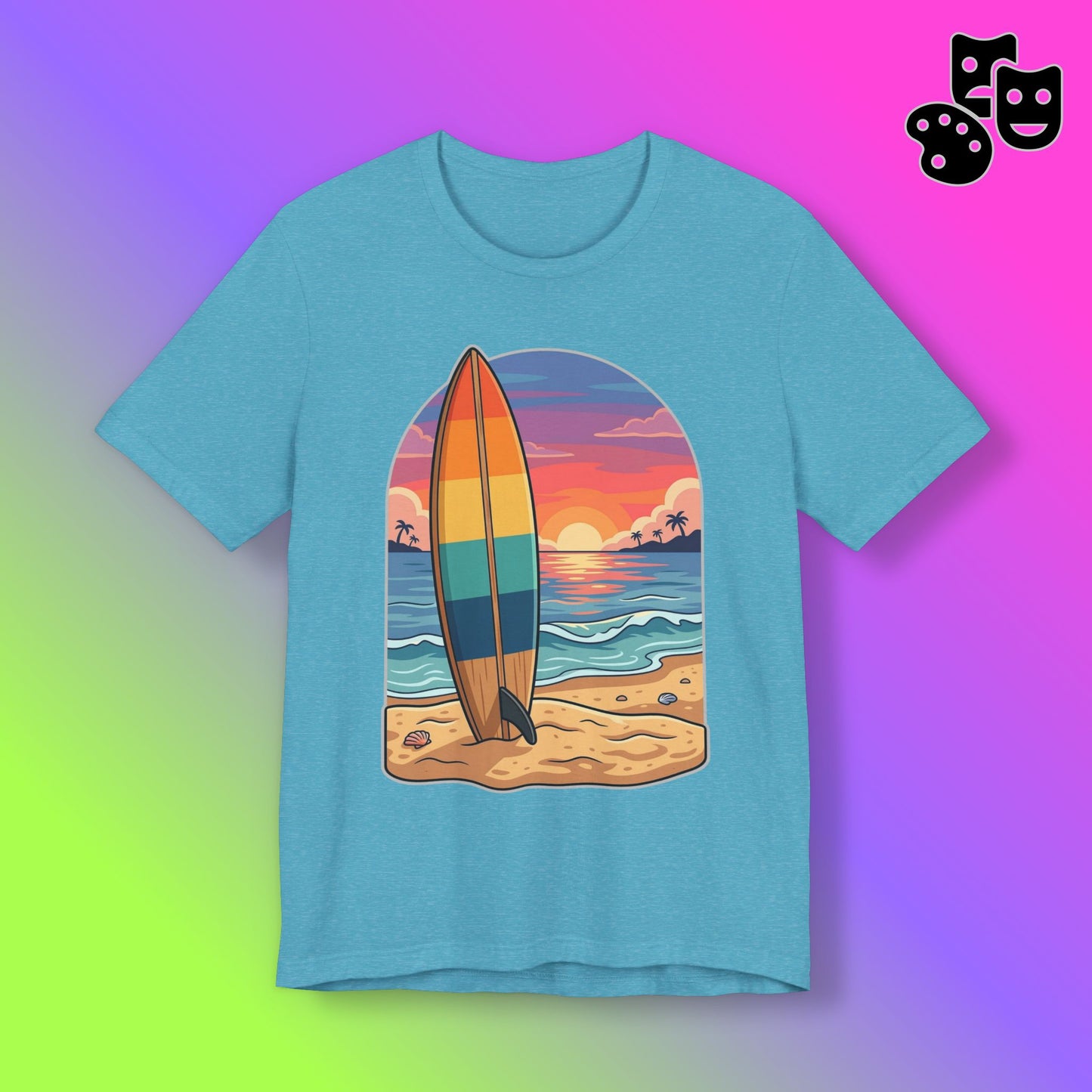 Surfboard Sunset