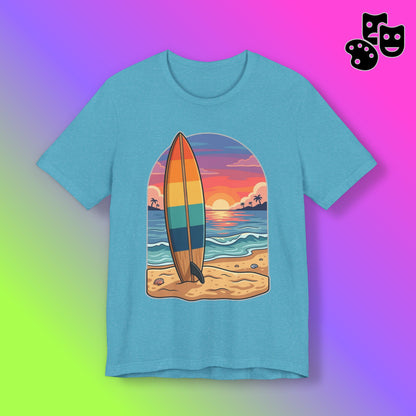 Surfboard Sunset