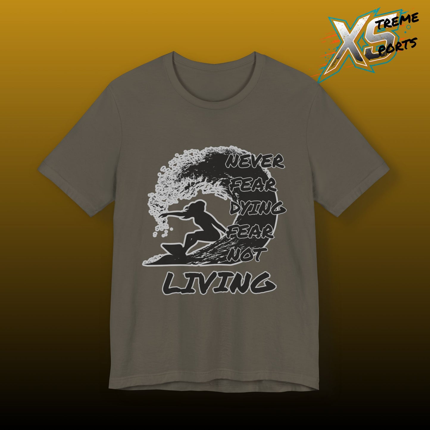 Living for Surfing Tee