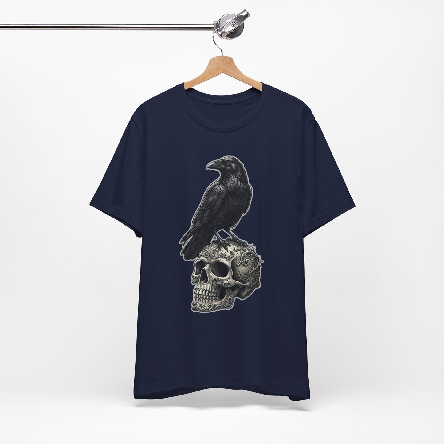 Raven on Skull