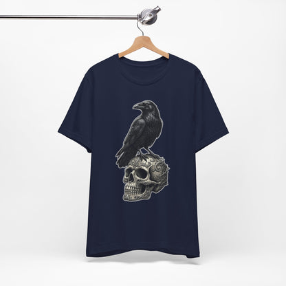 Raven on Skull