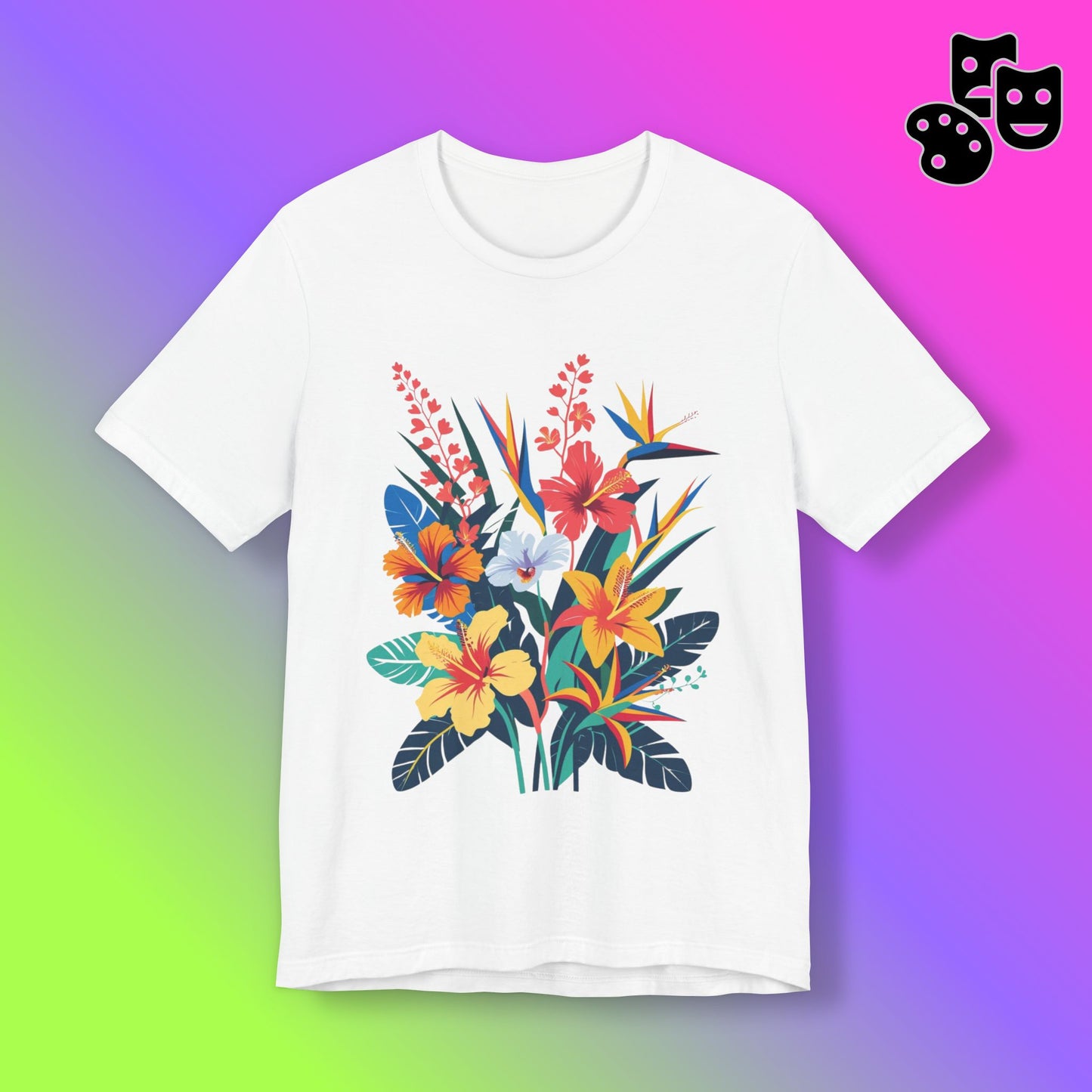 Tropical Flowers Tee