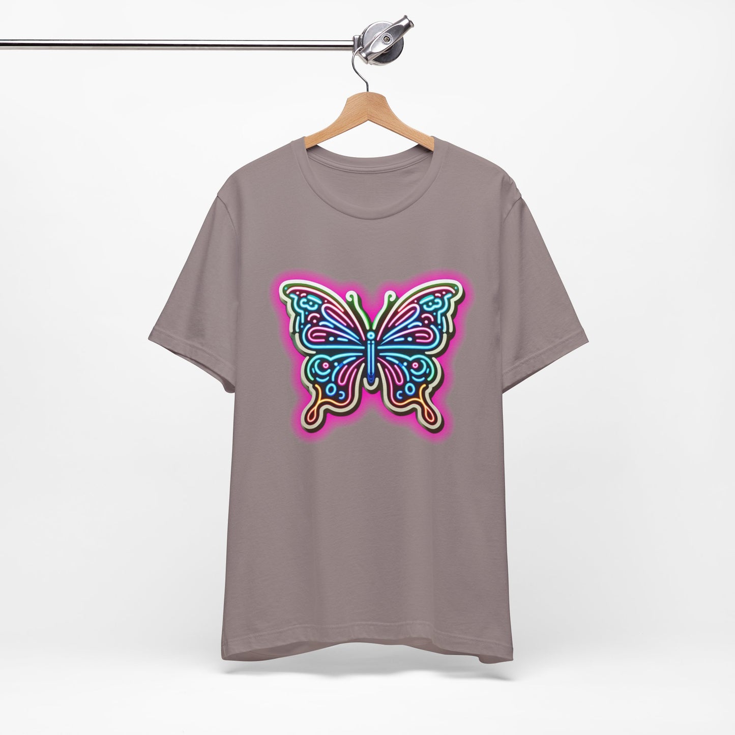 Butterfly Pink Glow Tee