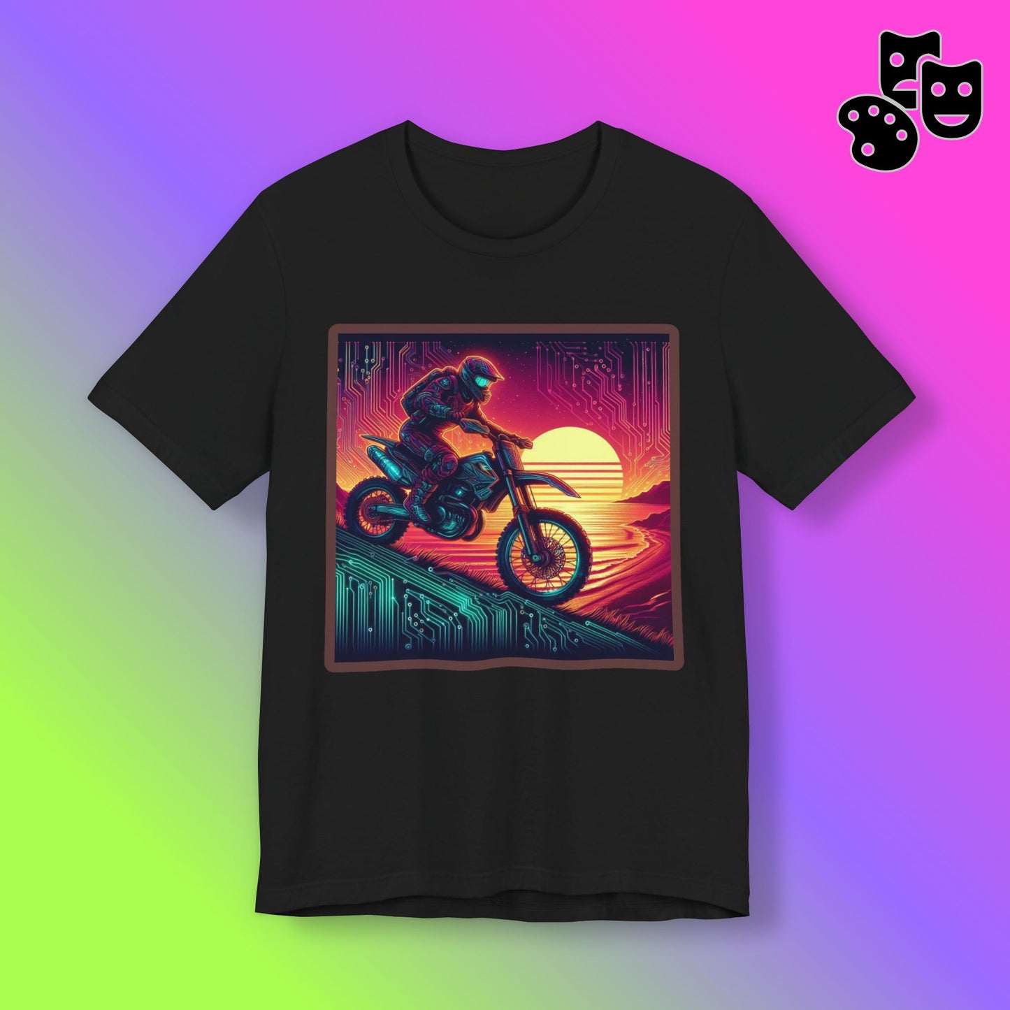 Adventure Awaits: Motorcycle Sunset