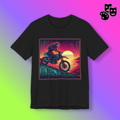 Adventure Awaits: Motorcycle Sunset