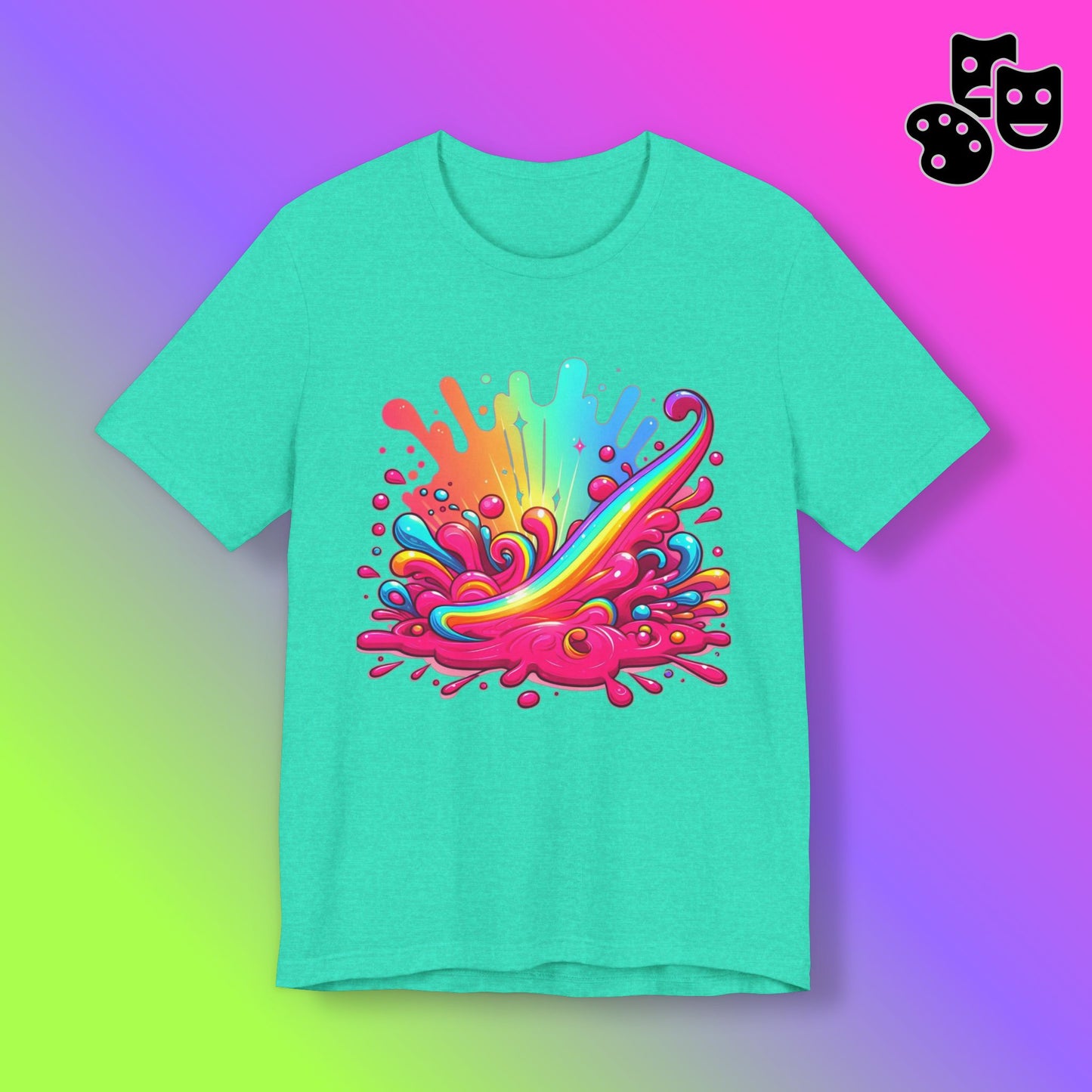 Colorful Splashing Colors