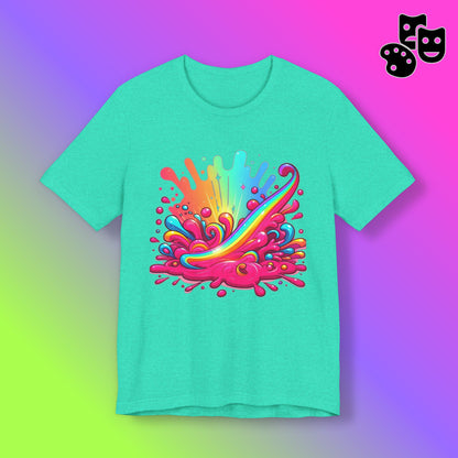 Colorful Splashing Colors