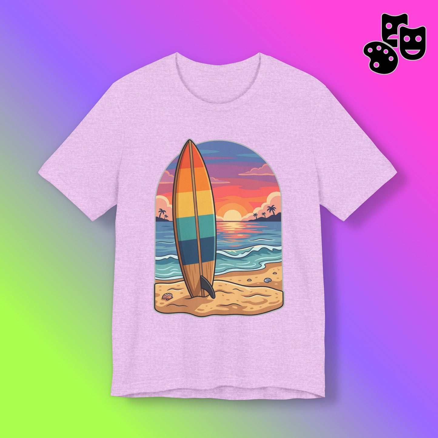 Surfboard Sunset