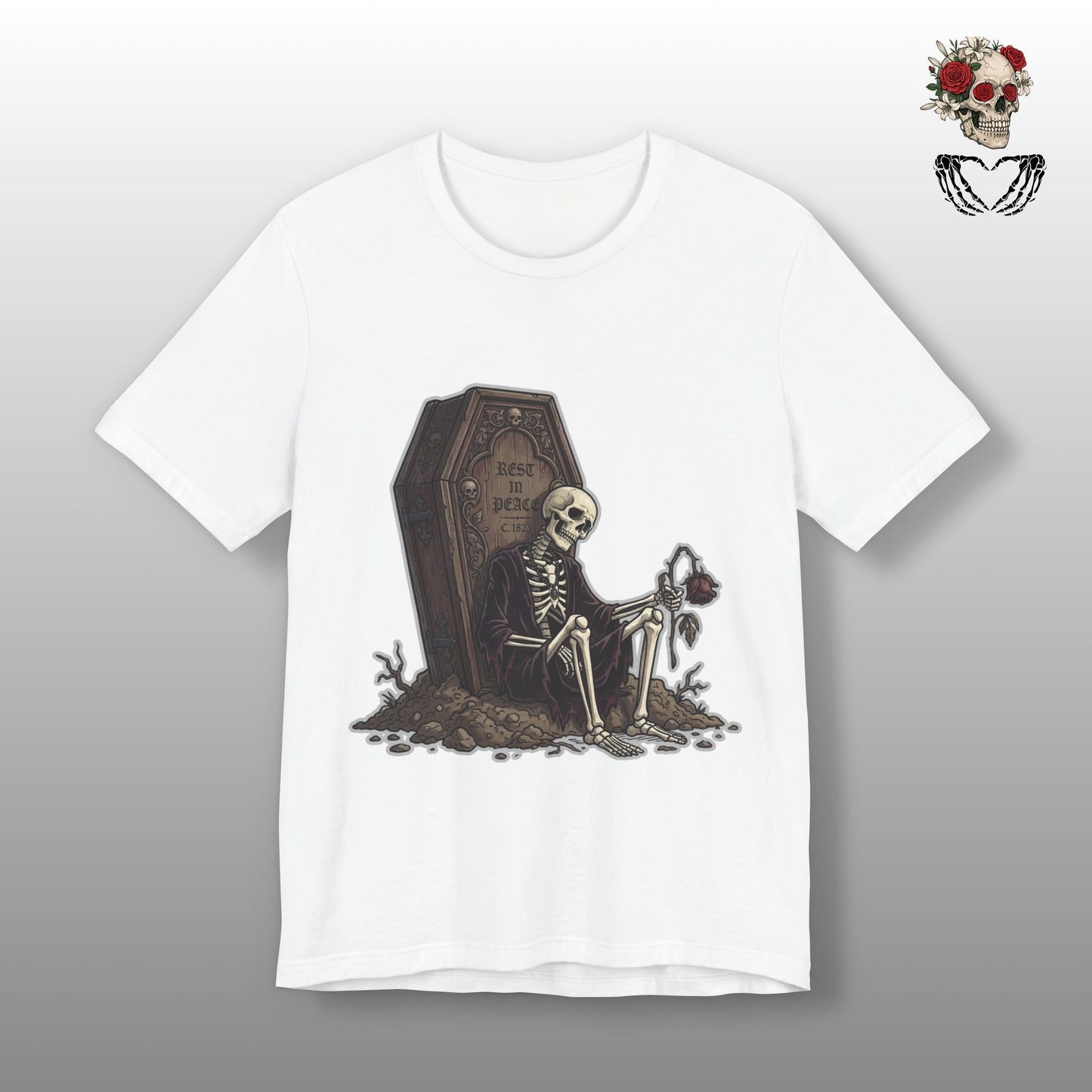Skeleton waiting