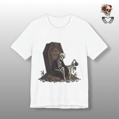 Skeleton waiting