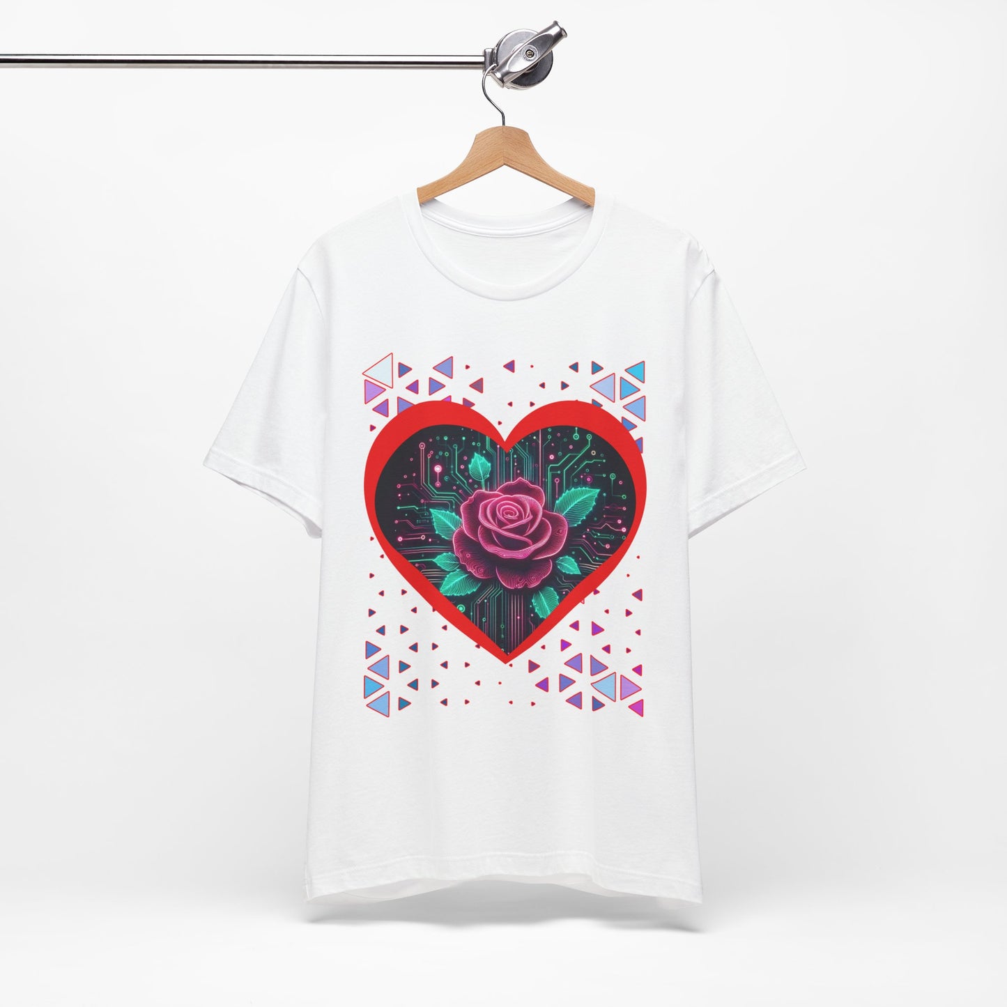 Romantic Heart Rose