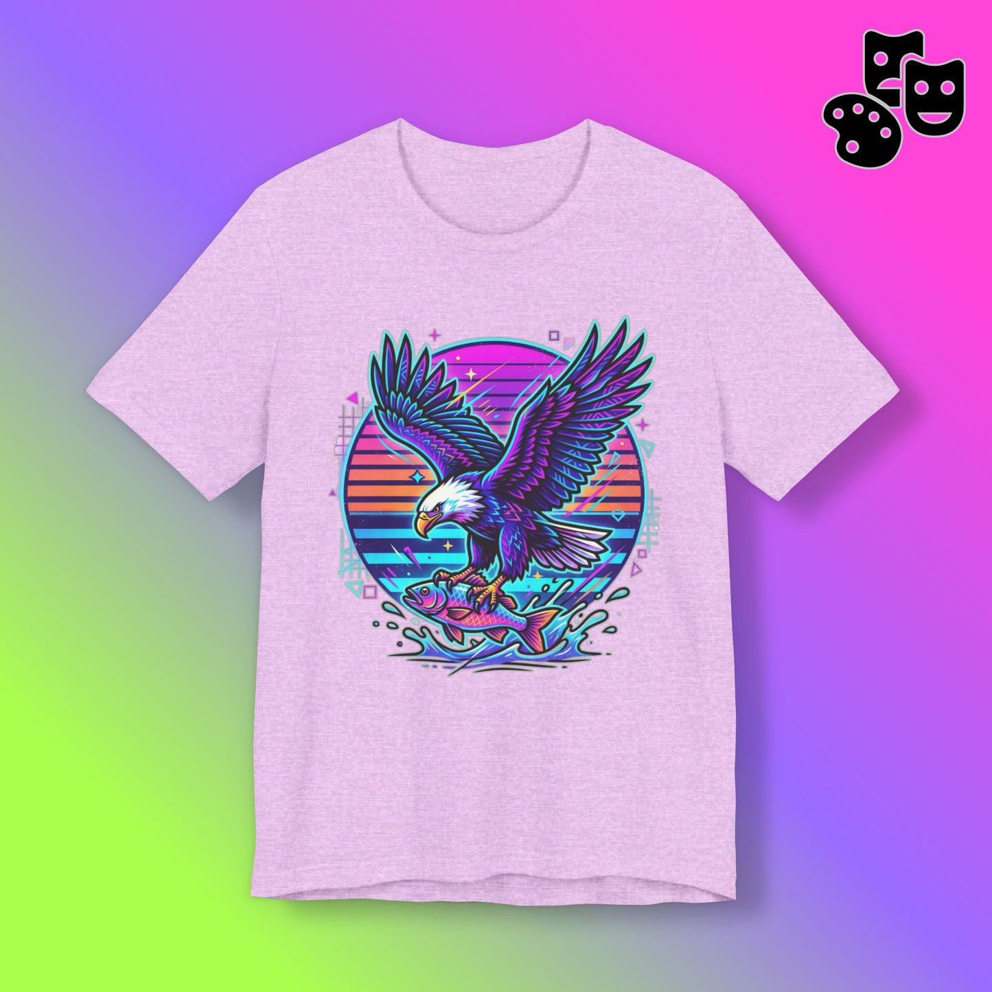 Eagle Retro Sunset