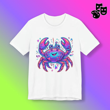 Neon Cute Crab