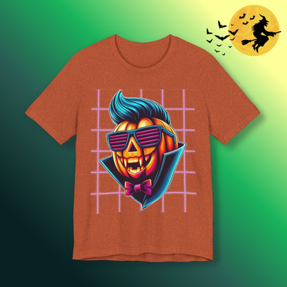 Retro Pumpkin Vampire