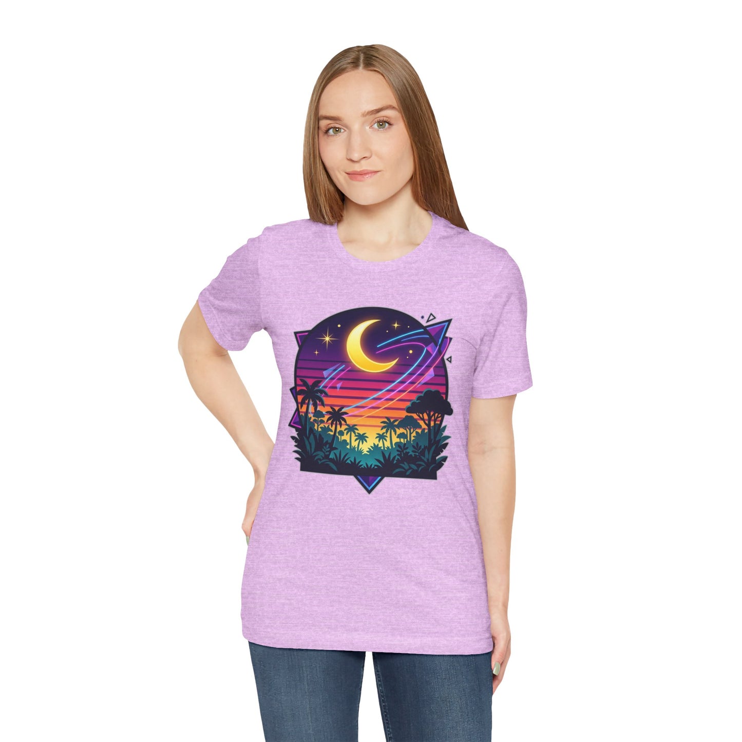 Retro Tropic Moon