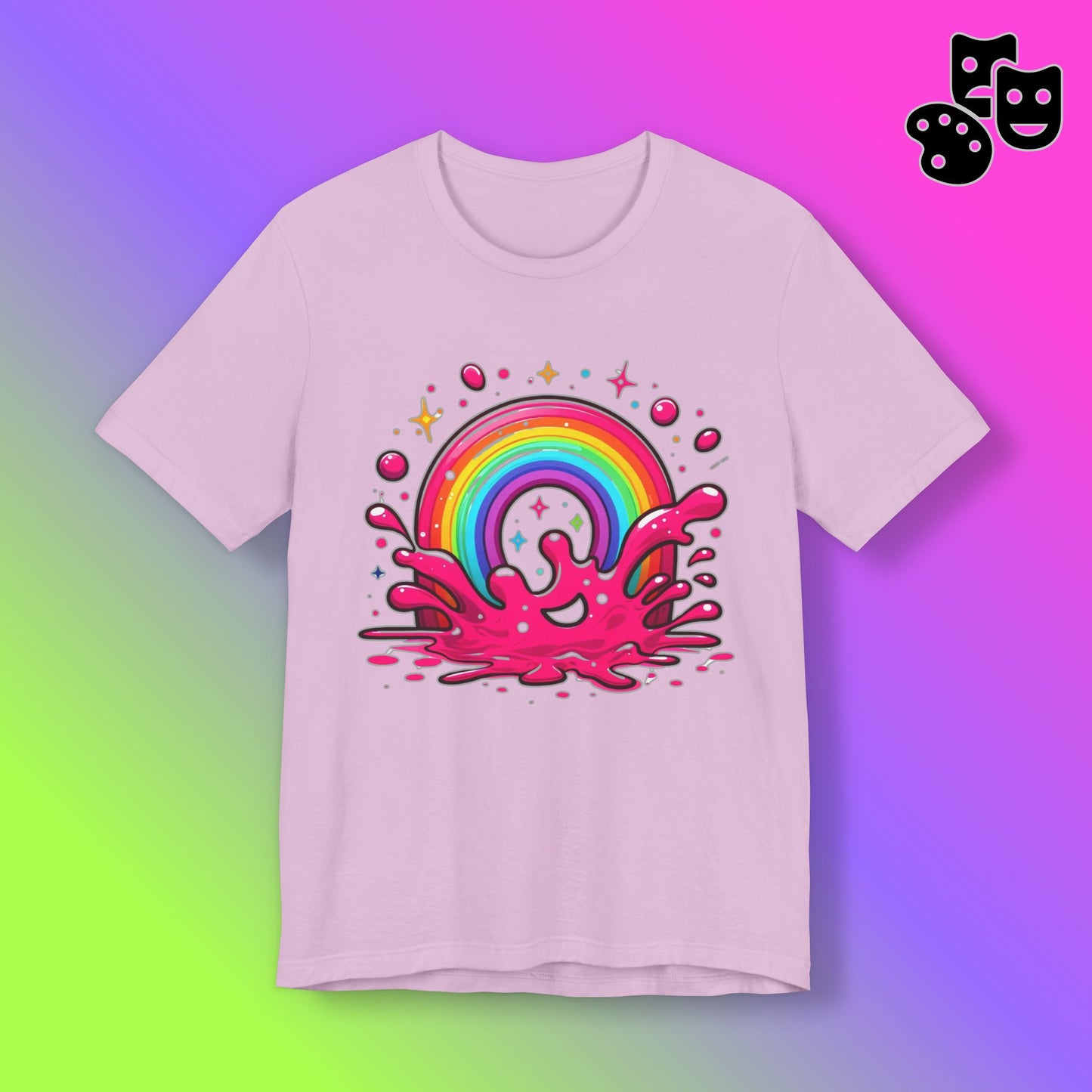 Rainbow Paint Splash