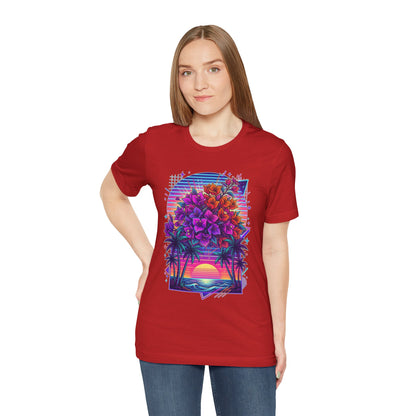 Retro Sunset Floral