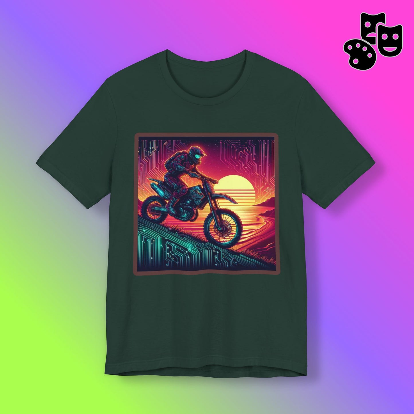 Adventure Awaits: Motorcycle Sunset