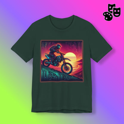 Adventure Awaits: Motorcycle Sunset