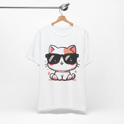 Cute Kitty Cat with Shades Tee