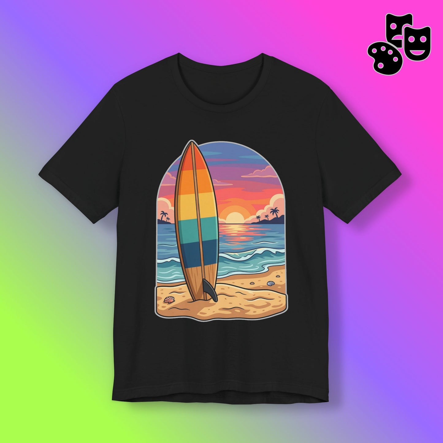 Surfboard Sunset