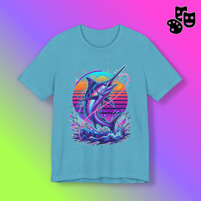 Neon Retro Marlin