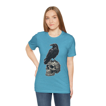 Raven on Skull