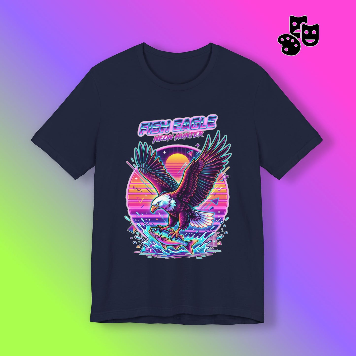 Fish Eagle Neon Hunter