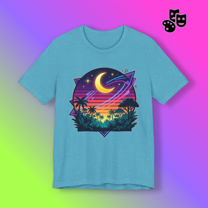 Retro Tropic Moon