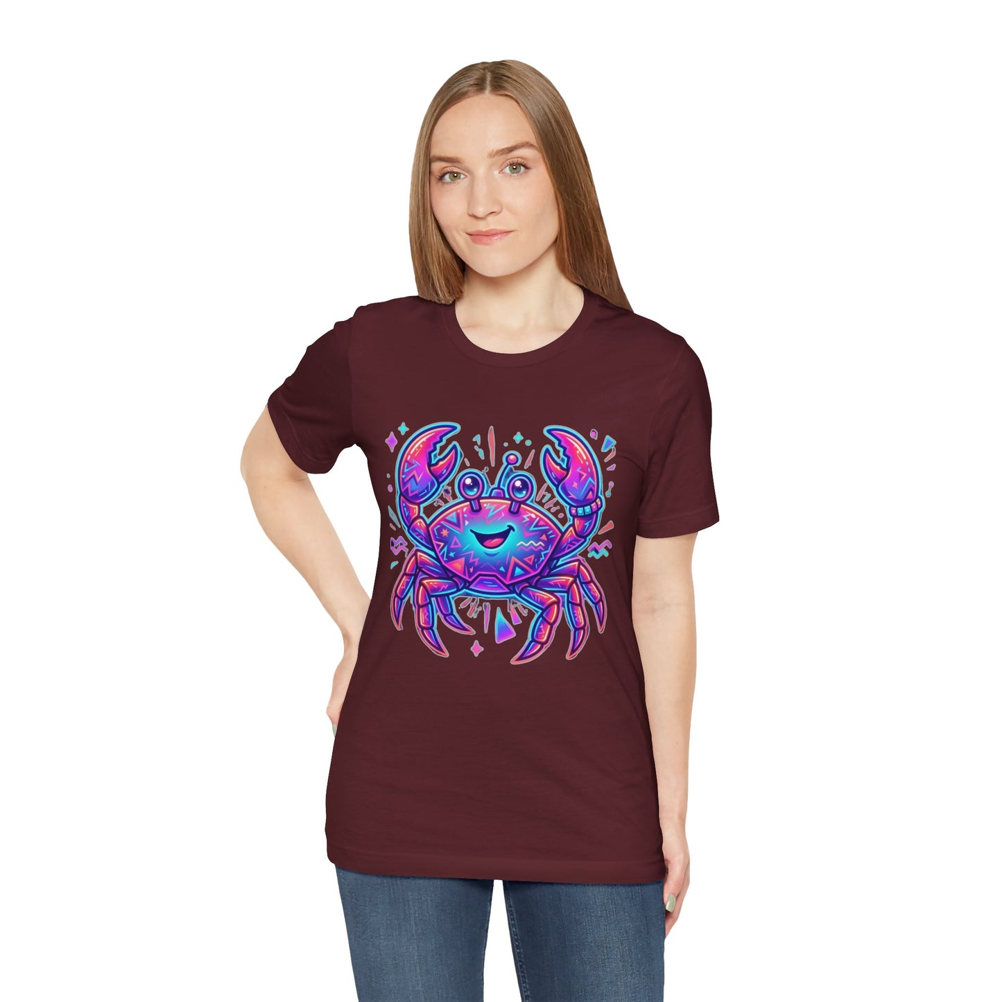 Neon Cute Crab