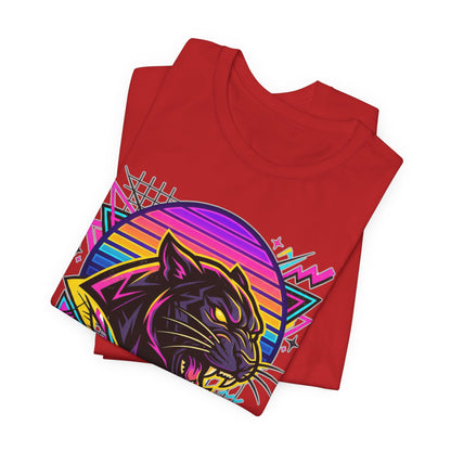 Retro Neon Panther