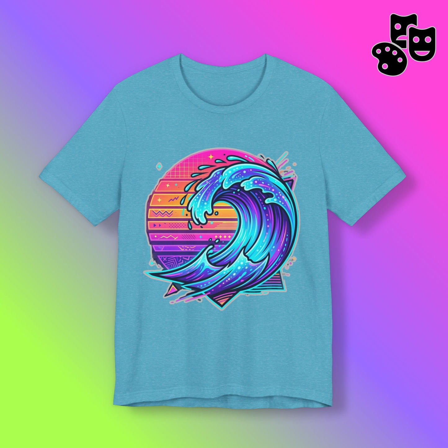 Retro Sunset Wave