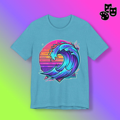 Retro Sunset Wave