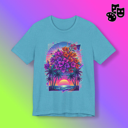 Retro Sunset Floral