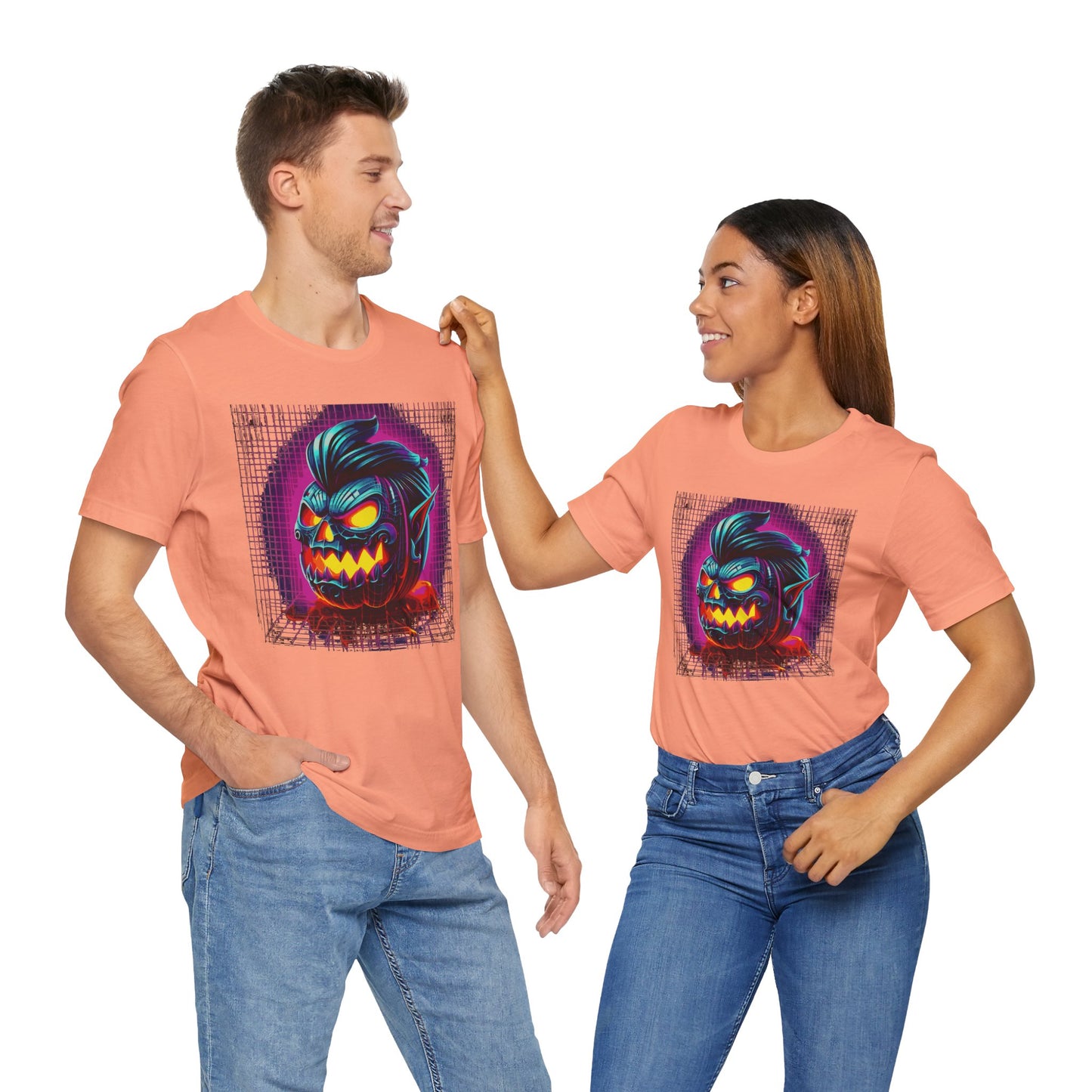 Halloween Vampire Pumpkin Tee