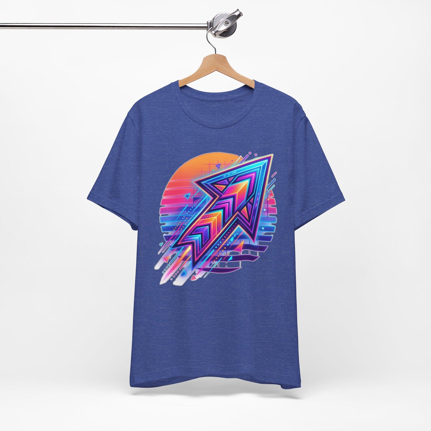 Retro Neon Arrow