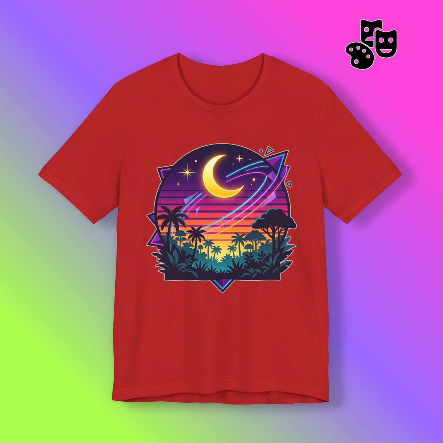 Retro Tropic Moon