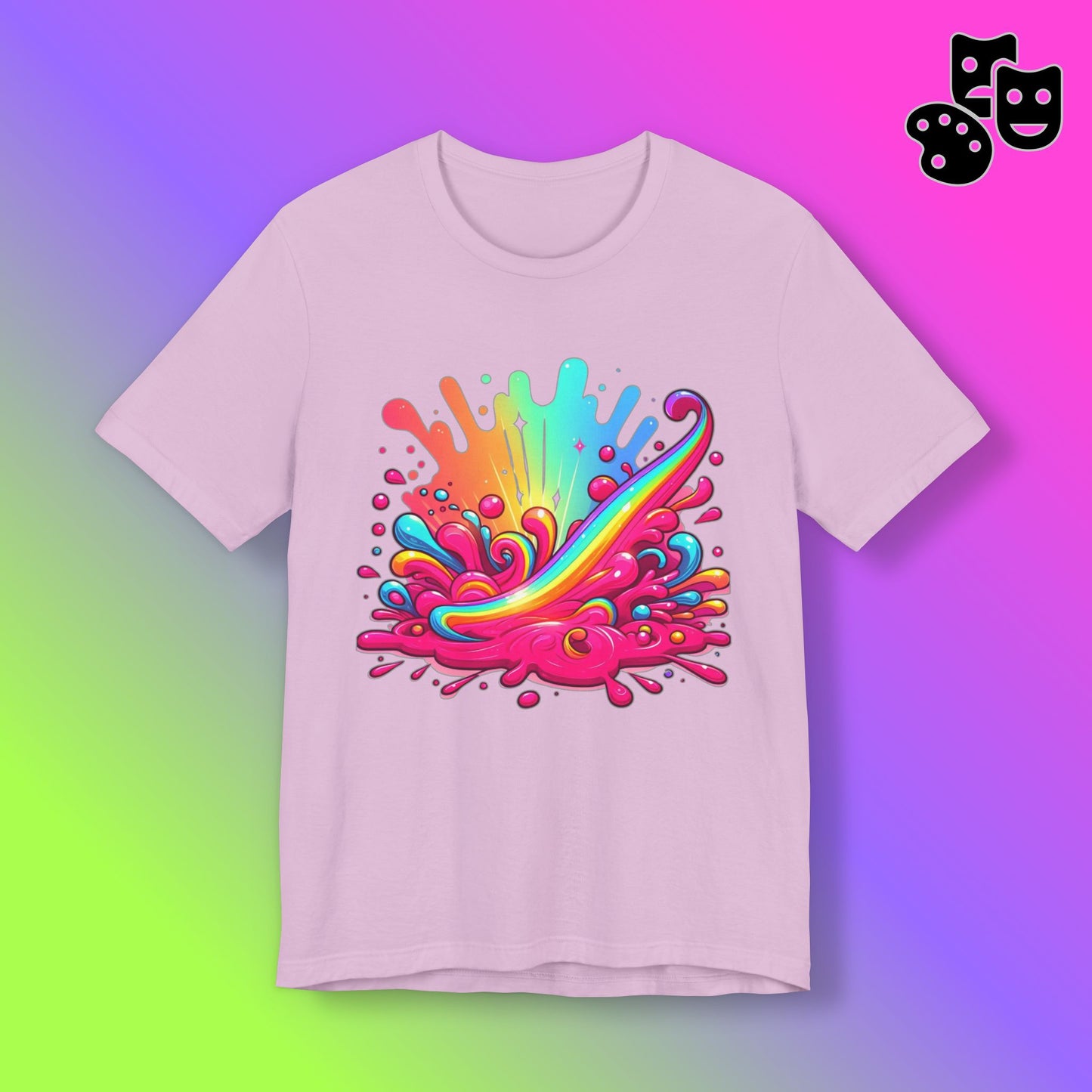 Colorful Splashing Colors