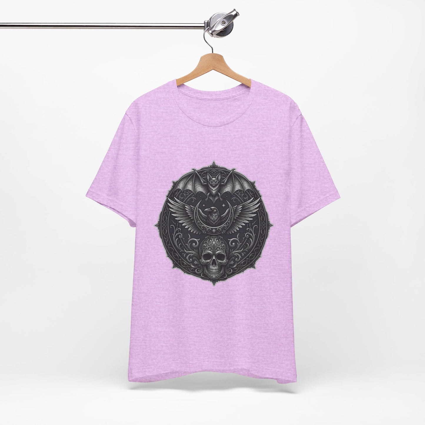 Gothic Skull & Bat