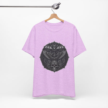 Gothic Skull & Bat