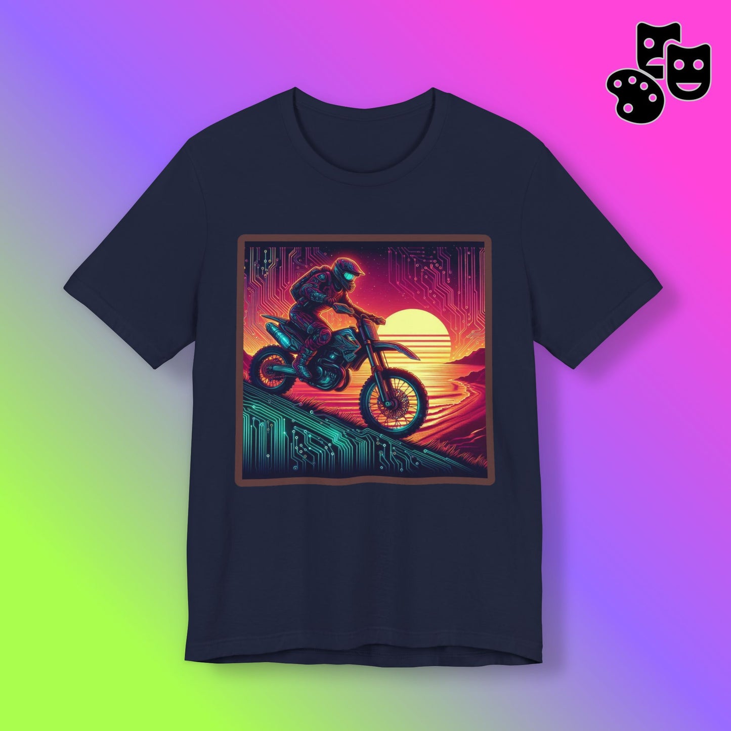 Adventure Awaits: Motorcycle Sunset