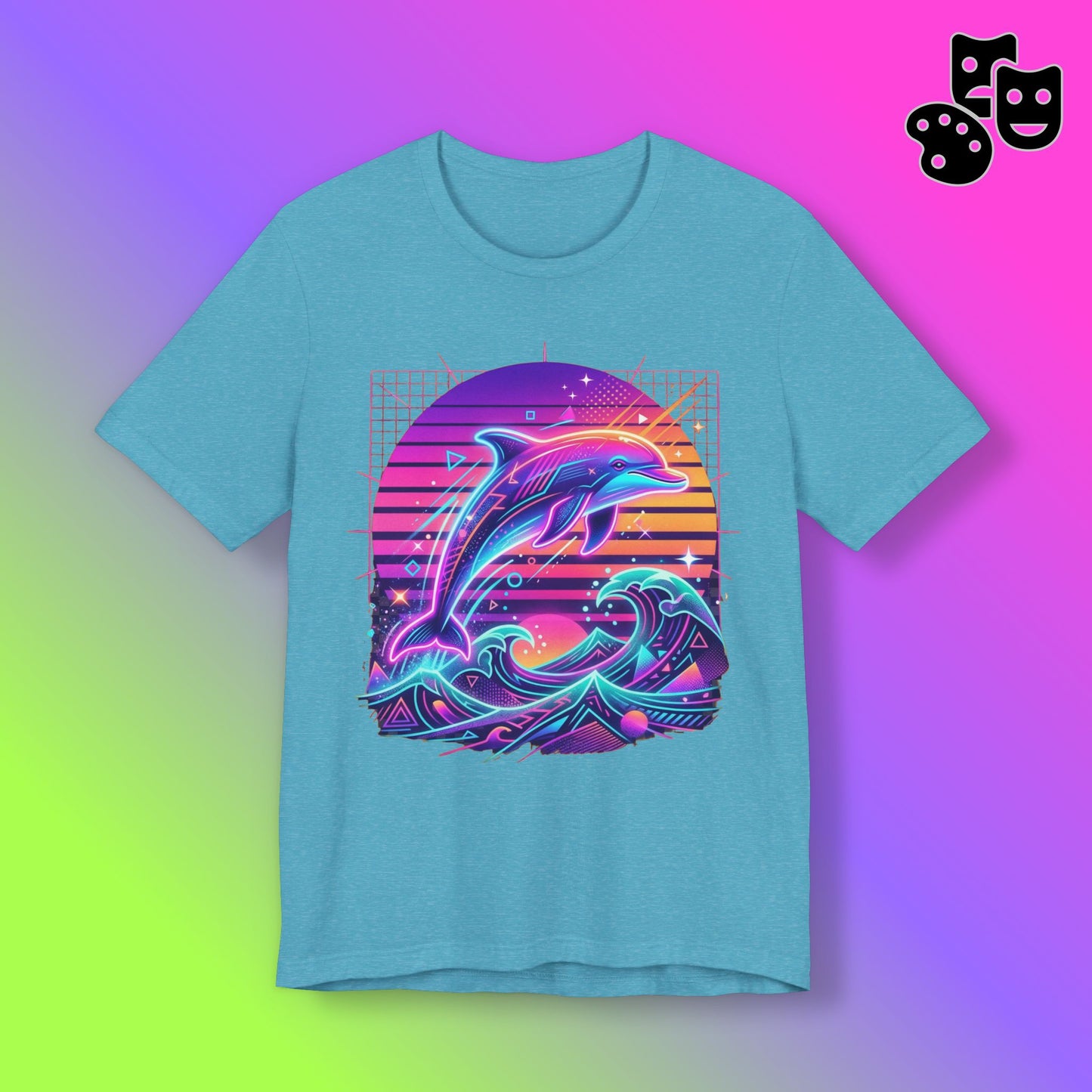 Neon Dolphin