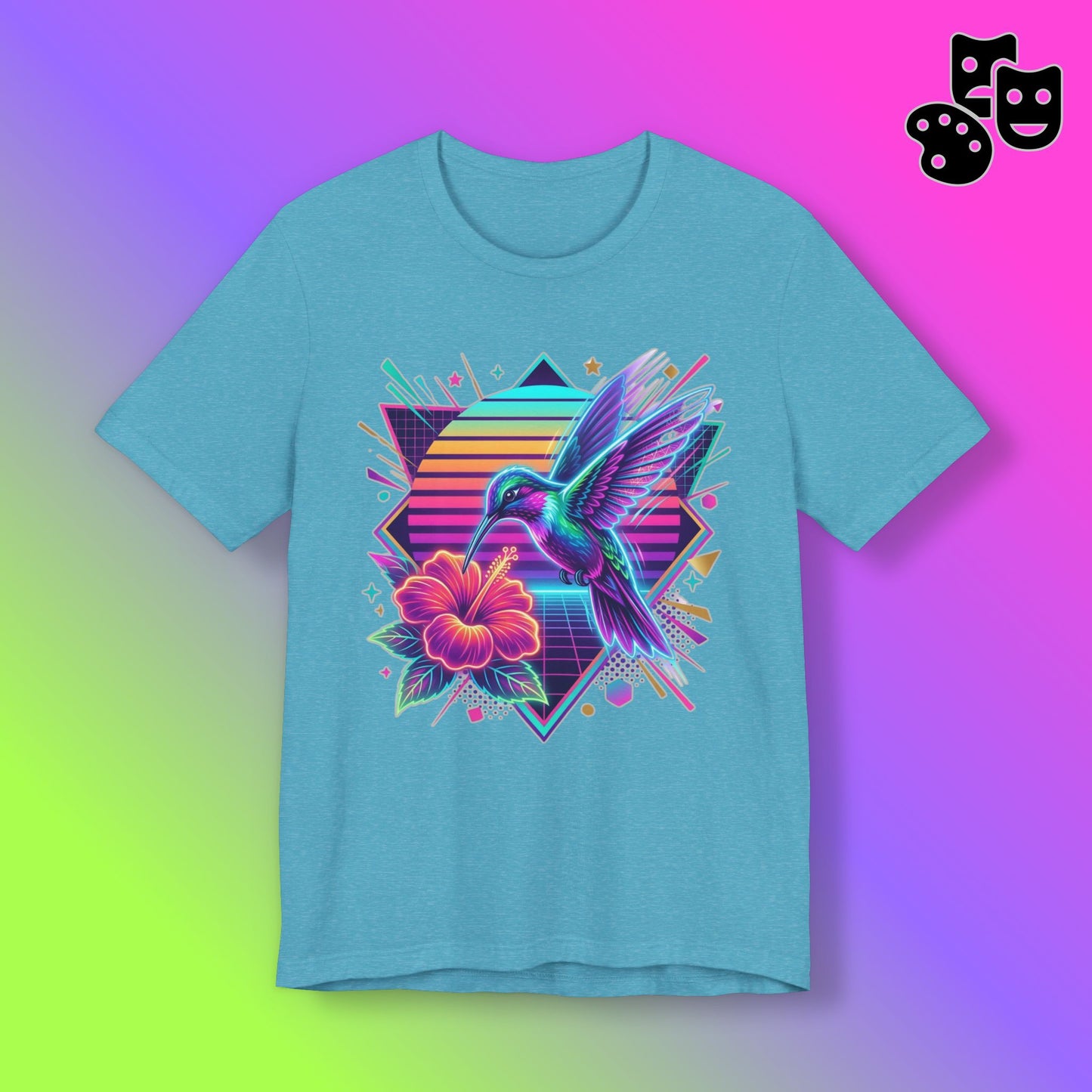 Neon Hummingbird