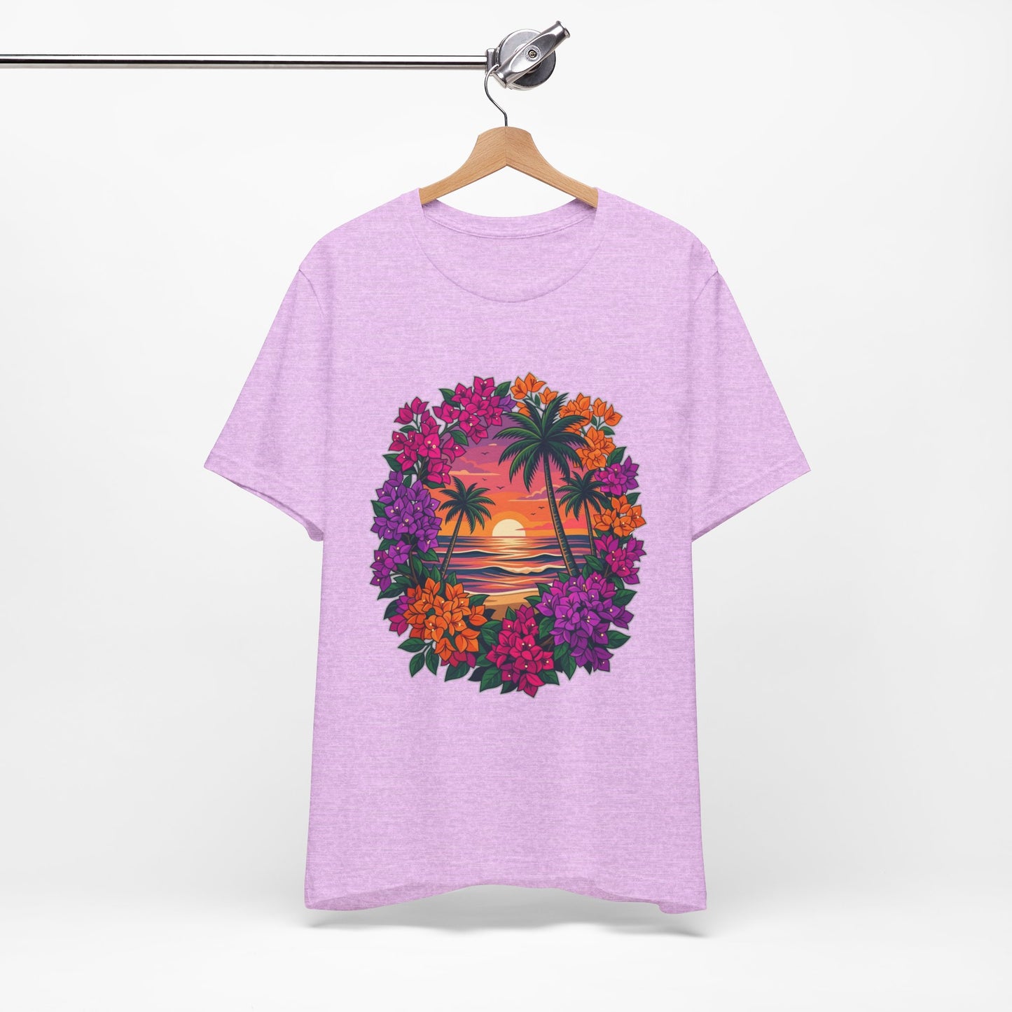 Sunset Floral Tropical