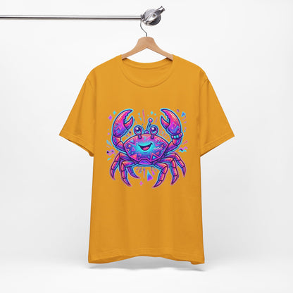 Neon Cute Crab