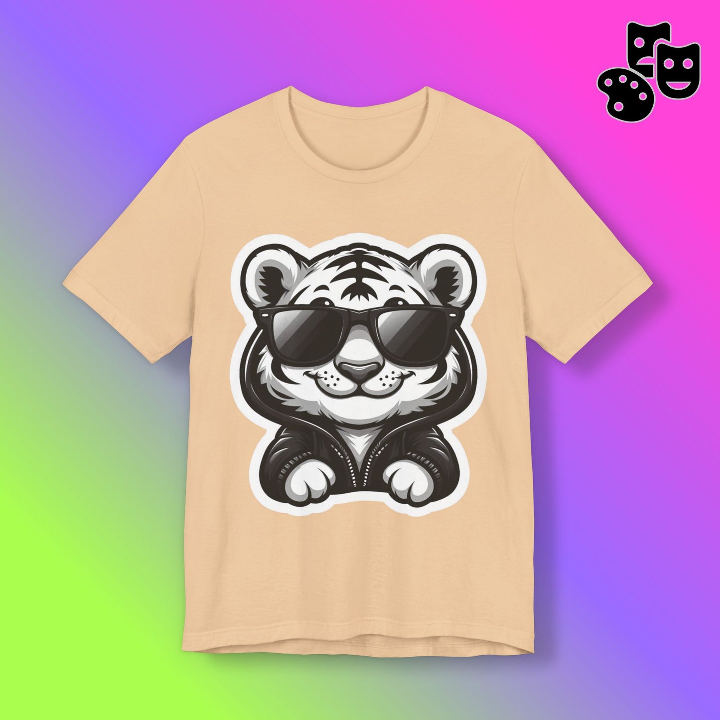Cute Tiger Graphic Tee